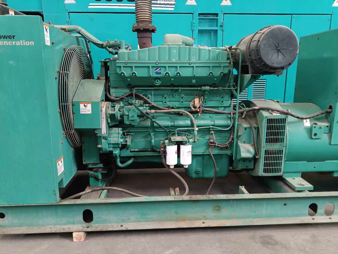北流过载会对 600kW 柴油发电机组造成哪些损害？
